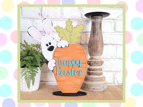 Home DIY Kit - Happy Easter Bunny with Carrot