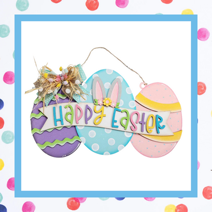 Home DIY Kit - Easter Door Hanger