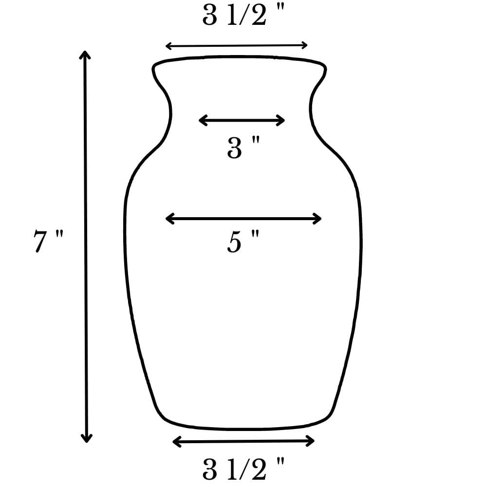 Epoxy Resin Glass Vase