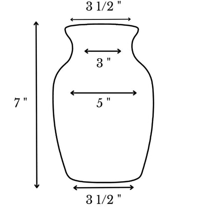 Epoxy Resin Glass Vase