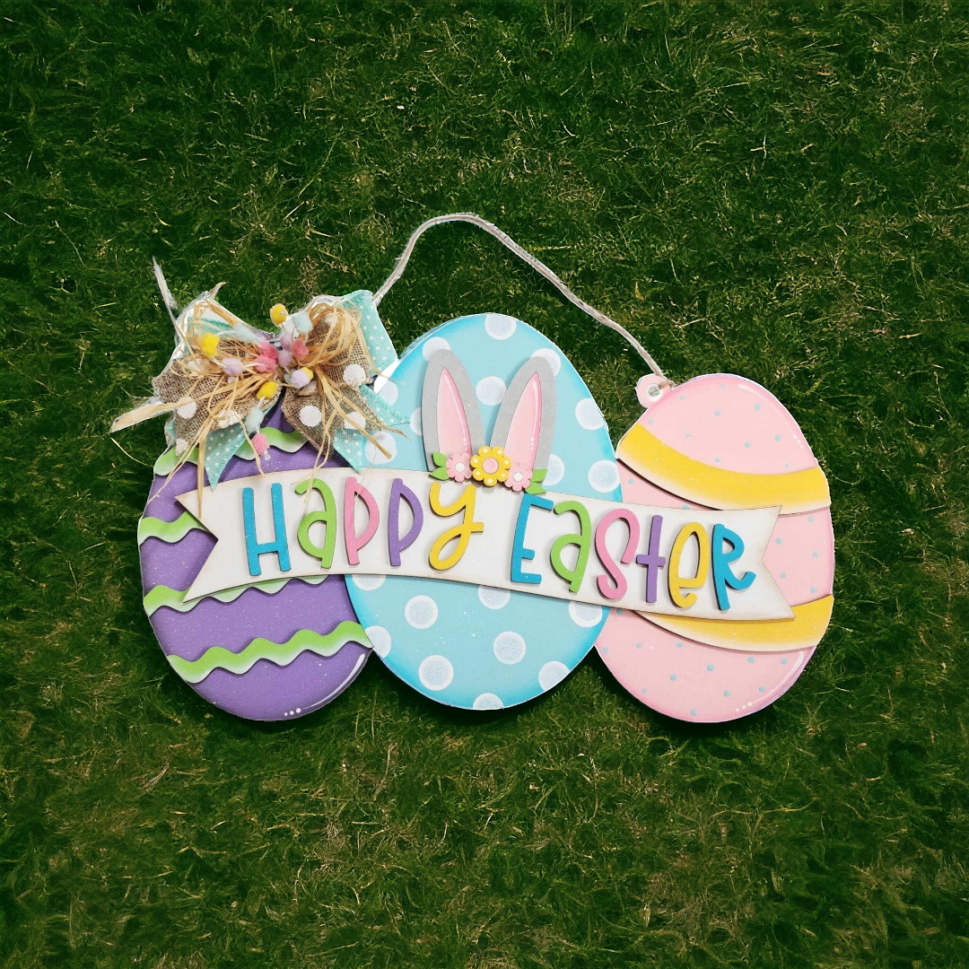 Home DIY Kit - Easter Door Hanger