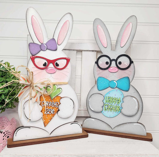 Home DIY Kit - Mr. & Mrs. Easter Bunny