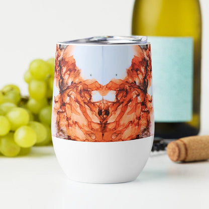 Original Artwork Wine tumbler