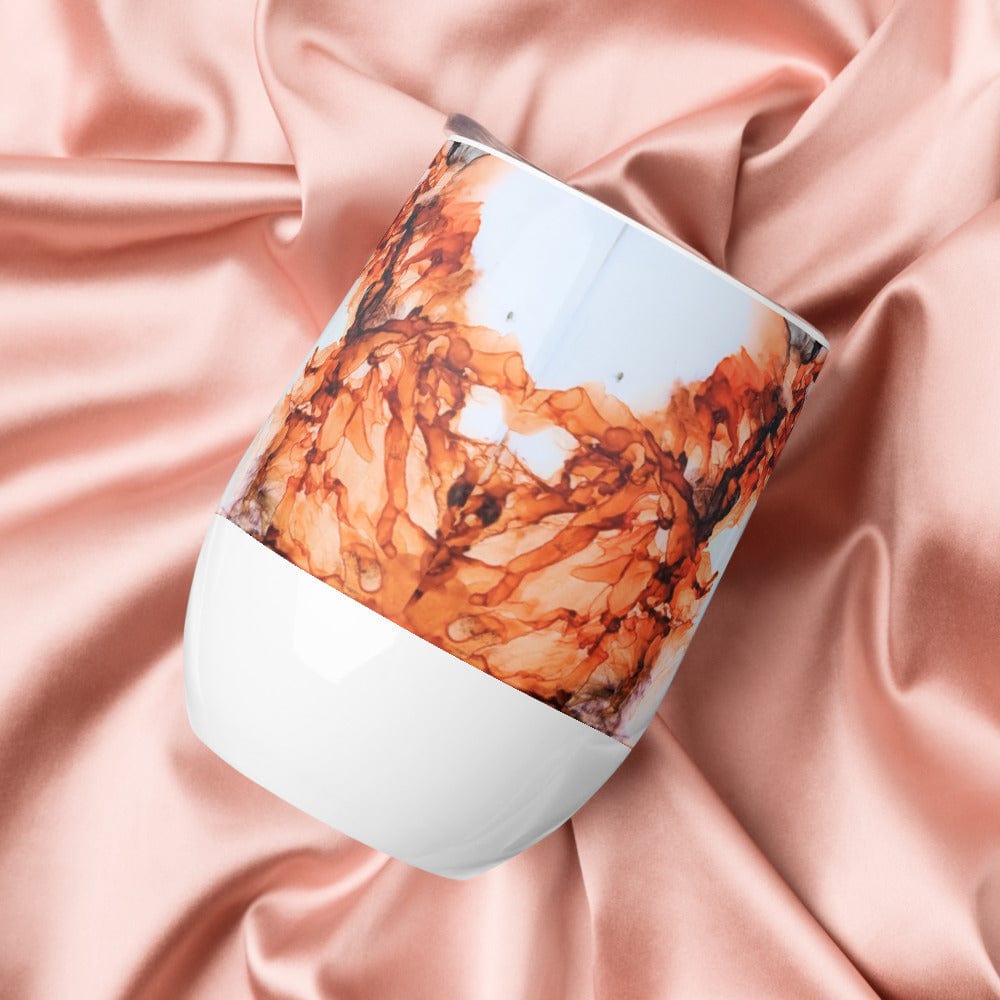 Original Artwork Wine tumbler