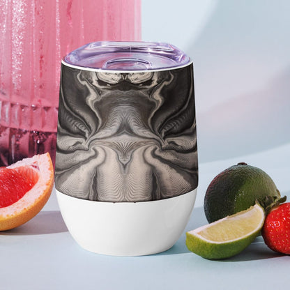 Original Artwork Wine tumbler